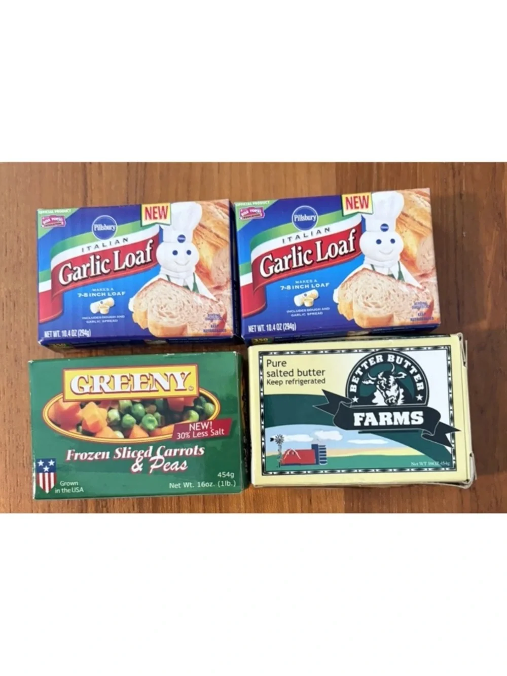 Pretend Grocery Store Play Food Kid's Toy Kitchen Cardboard Cans Boxes Lot of 9
